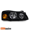 Fits 04-06 Elantra Black Bezel Headlights Lamps Passenger/Right Side Replacement