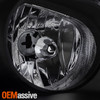 Fits 04-06 Elantra Black Bezel Headlights Lamps Passenger/Right Side Replacement