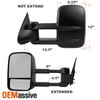Fit 99-06 Silverado Sierra Manual Extendable Towing Trailer Right Side Mirror