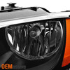 Fit 11-18 Volkswagen Jetta MK6 Sedan Halogen Black Headlights Replacement L+R