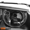 Fit 11-18 Volkswagen Jetta MK6 Sedan Halogen Black Headlights Replacement L+R