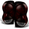 Fits 2004-2009 Dodge Durango SUV Dark Red Rear Tail Lights Replacement Pair