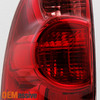 Fits 2005-2008 Toyota Tacoma Red Clear Taillights Brake Lamps Left+Right Pair