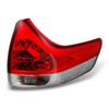Fits 2011-2014 Toyota Sienna Red Outer Pc LED Taillight Passenger Right Side
