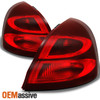 Fit 04-08 Pontiac Grand Prix Red Lens Rear Taillights Brake Lamps Replacement