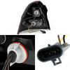 Fit 04-08 Pontiac Grand Prix Red Lens Rear Taillights Brake Lamps Replacement