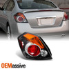 Fits 2007-2012 Altima 4-Door Sedan Chrome Taillight Driver Left Side Replacement