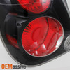 Fits 02-06 Altima SE-R Style *Hyper Black* Tail Lights Brake Lamps Replacement