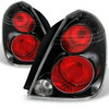 Fits 02-06 Altima SE-R Style *Hyper Black* Tail Lights Brake Lamps Replacement