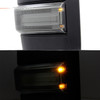 Pair Power+Heat+Turn+LED Turn Signal Black Texture Towing Mirror For 04-14 F150