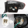 Fits 2009 2010 Toyota Corolla Driver Left Side Outer Piece Tail Light Set