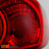 Fits 2009 2010 Toyota Corolla Driver Left Side Outer Piece Tail Light Set