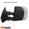 Fit 2007-2014 Ford F150 Pickup Extendable Power Heat LED Puddle Towing Mirror