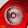 Fits 03-08 Corolla Red Clear Inner + Outer Piece Rear Tail Lights Set Pair