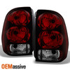 Fit 02-09 Chevy Trailblazer Red Smoked Tail Lights Pair Driver + Passenger