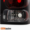 Fit 02-09 Chevy Trailblazer Red Smoked Tail Lights Pair Driver + Passenger