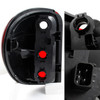 Fit 01-03 Grand Caravan Voyager Town & Country Red Clear Driver Left Tail Light