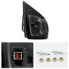 Pair Power+Heat+Turn Signal Black Towing Mirror For 15-18 Ford F150 [8 Pin Plug]