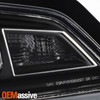 Fits 2008-2015 Infiniti G37/ Q60 Coupe OE Pair Tail Lights - Black Housing