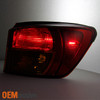 Fits 2006-2008 IS250 IS350 2IS XE20 Outer Pieces Tail lights Lamps Replacement