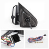 2x [Power Folding] Heat LED Turn Black Towing Mirror For 14-18 Silverado Sierra