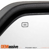 Pair Power+Heat+Turn Signal Black Texture Towing Mirror For 08-16 Ford Superduty