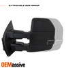 Pair Power+Heat+Turn Signal Black Texture Towing Mirror For 08-16 Ford Superduty