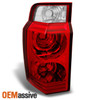 Fit 06-10 Jeep Commander SUV Red Clear Taillight Repalcement Driver Left Side