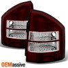 Fit 07-10 Jeep Compass SUV Dark Red Taillights Brake Lamps L+R Replacement