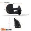 Pair Power+Heat+Turn Signal Black Texture Towing Mirror For 99-07 Ford Superduty