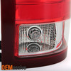 Fit 07-13 Sierra Fleetside Red Clear Tail Light Passenger Right Side Replacement