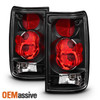 Fits 1989 1990 1991 1992 1993 1994 1995 Toyota Pickup LH+ RH [Black] Taillight