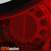 Fit 08-15 Infiniti G37 Q60 Coupe OE Style Red Tail Light - Passenger(Right) Side