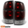 Fits 00-04 Toyota Tundra Pickup Dark Red Lens Taillights Brake Lamps Set