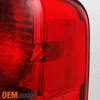 Fits 05-21 Frontier 09-12 Suzuki Equator Red Clear Taillights Replacement Pair