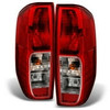 Fits 05-21 Frontier 09-12 Suzuki Equator Red Clear Taillights Replacement Pair