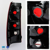 Fit 99-02 Silverado 99-03 Sierra Red Clear Tail Lights Brake Lamps Replacement