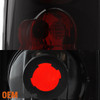 Fits 1989 1990 1991 1992 1993 1994 1995 Toyota Pickup [Black Smoked] Taillights