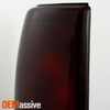 Fit 99-02 Silverado 99-03 Sierra Pickup Dark Red Taillights Lamps Replacement