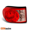Fits 07-14 Toyota FJ Cruiser Red Clear Taillight Repalcement Driver Left Side