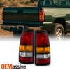 Fit 99-02 Silverado 99-03 Sierra Tail Lights Brake Lamps Replacement Left+Right