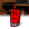 Fits 09-18 Dodge Ram Red Clear Tail Lights lamp Passenger Right Side Replacement