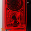 Fits 2009-15 Honda Pilot Red Clear Tail Light  Replacement Left + Right Pair Set