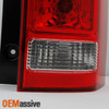 Fits 2009-15 Honda Pilot Red Clear Tail Light  Replacement Left + Right Pair Set