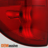 Fit 2001-2003 Caravan Voyager Town & Country Red Clear Passenger Right Taillight