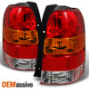 Fits 01-07 Ford Escape Amber Red Tail Lights Lamps Left + Right Side Replacement