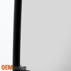 Fits 07-13 Silverado Manual LED Smoke Signal Passenger Extendable Towing Mirror