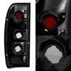 [DARK RED] Fits 2000 2003 2004 Frontier Tail lights Brake Lamps Replacement Set