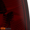 Fits 09-18 Dodge Ram Pickup Dark Red Rear Tail Lights Brake Lamps Replacement