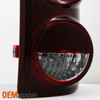 Fit 05-11 Dodge Dakota Dark Red Tail Lights L+R Side Replacement